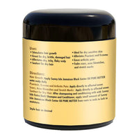 Sunny Isle Jamaican Black Castor Oil Pure Butter Coconut for Hair Growth, 4 Oz