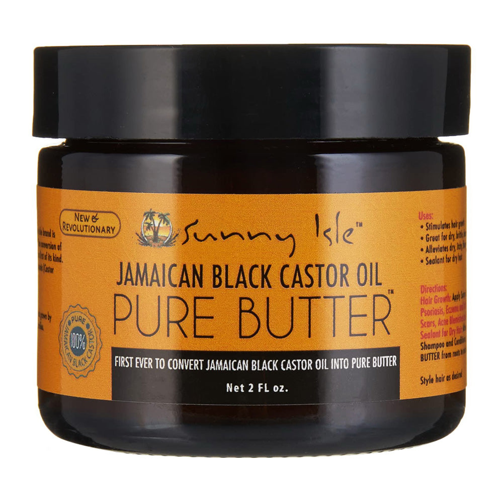 Sunny Isle Jamaican Black Castor Oil Pure Butter 2Oz