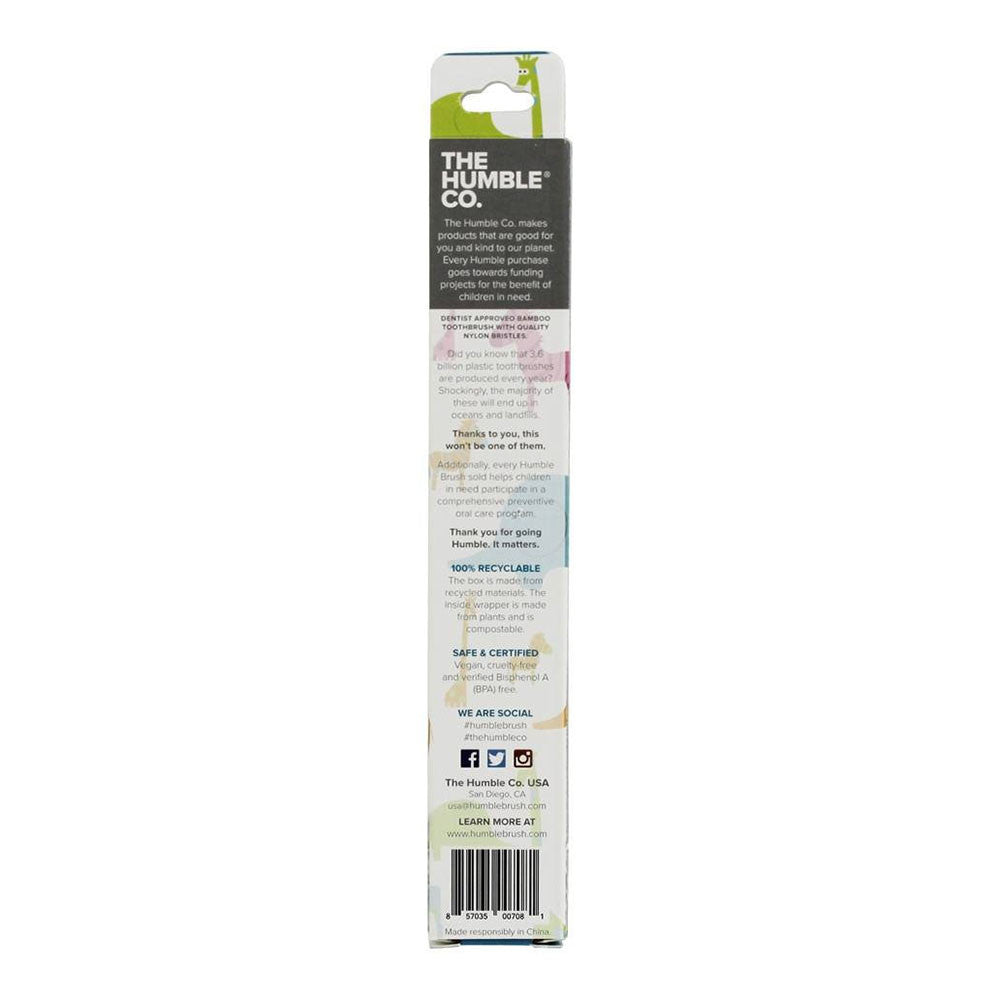 Humble Brush Kids Ultra Soft Toothbrush, Blue, 1 Ea