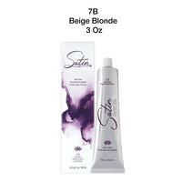 Satin Ultra Vivid Hair Color, 7 Beige Blonde, 3 Oz