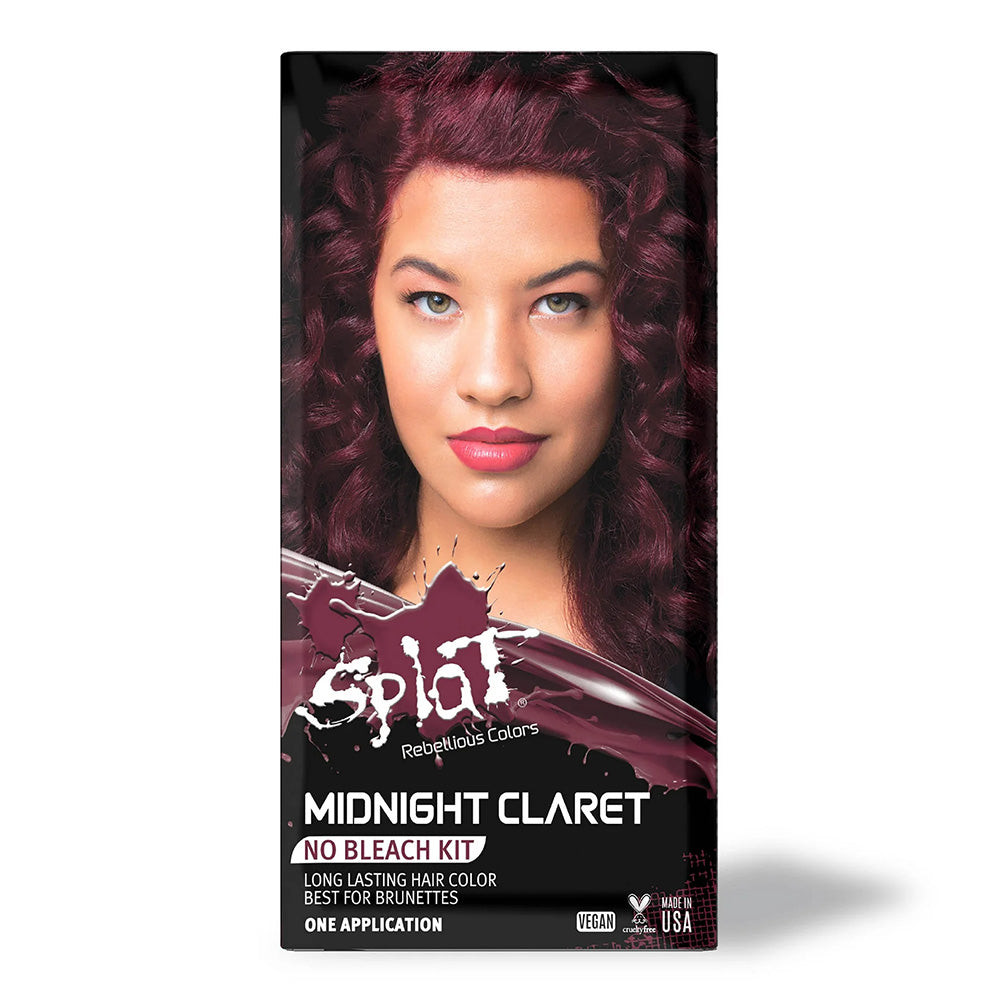 Splat Rebellious Colors Midnight Claret Long Lasting Hair Color 1Kit