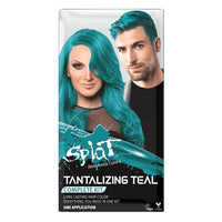 Splat Tantalizing Teal Semi Permanent Hair Color Complete Kit, Teal Hair Dye with Bleach, 1 Ea