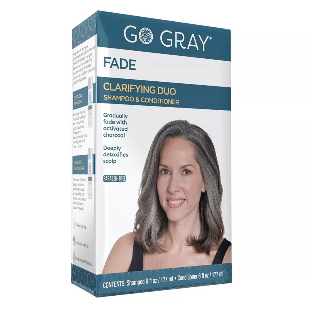Go Gray Fade Clarifying Duo Shampoo And Conditioner, 1 Ea