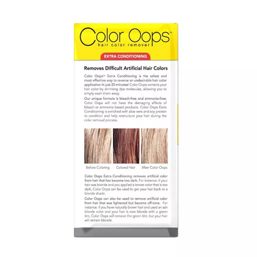 Color Oops Regular Strength Hair Color Remover, #Rs100 - 1 Ea