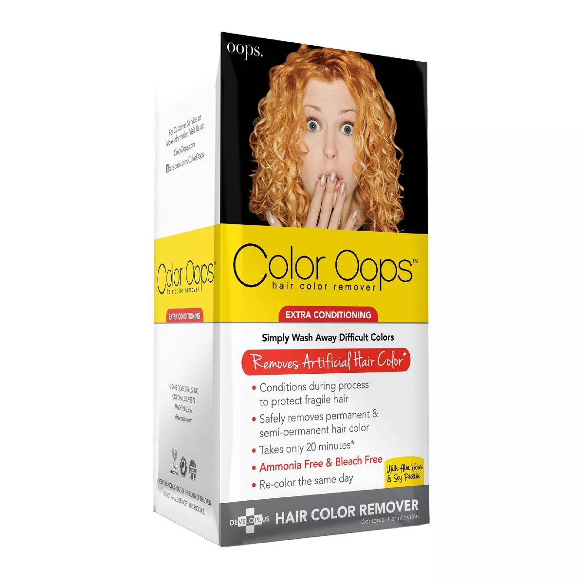 Color Oops Regular Strength Hair Color Remover, #Rs100 - 1 Ea