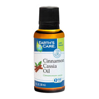 Earths Care Pure Cinnamon Cassia Oil Diffuser, 1 Oz