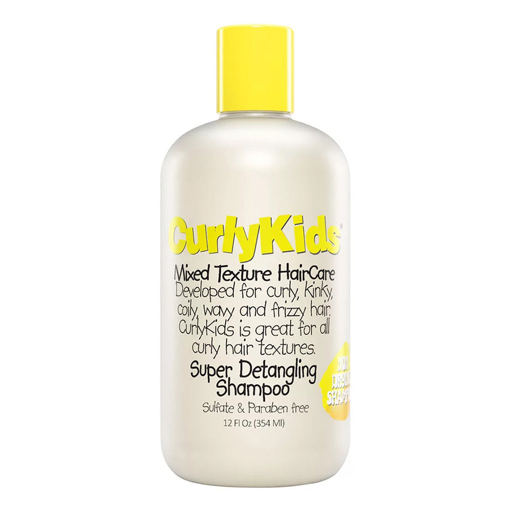 CurlyKids Super Detangling Shampoo for All Curly Hair Textures 12Oz (354ml)