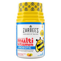 Zarbees Childrens Complete Multivitamin Probiotic Gummies, Natural Flavors, 70 Ea
