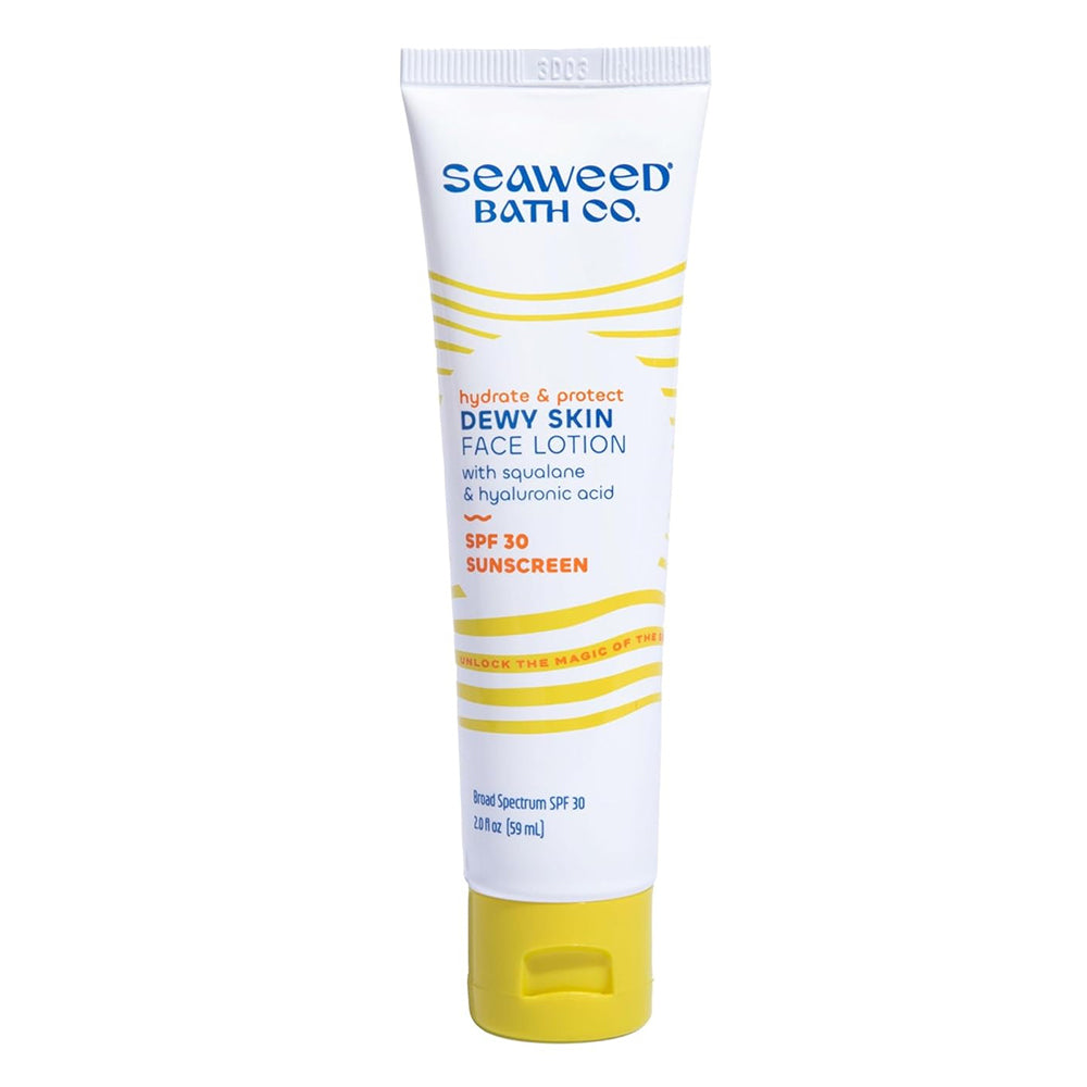 Seaweed Bath Co Hydrate and Protect Dewy Skin Face Lotion SPF 30 Broad Spectrum 2Oz (59ml)