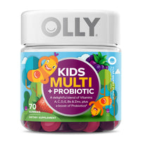 Olly Kids Multi Vitamin and Probiotic Gummy Supplements, Yum Berry Punch, 70 Ea