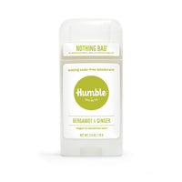 Humble Brands Vegan Sensitive Deodorant, Bergamot And Ginger, 2.5 Oz