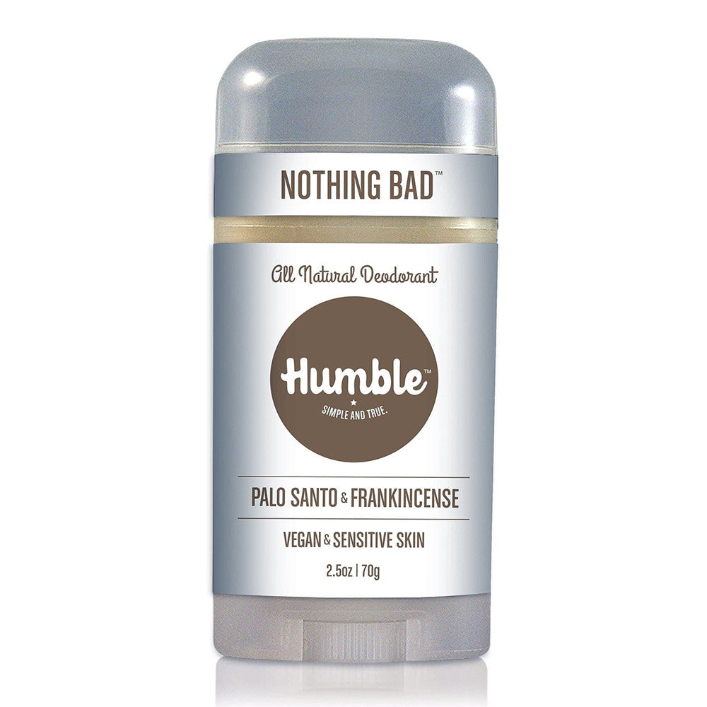 Humble Brands Vegan And Sensitive Deodorant, Palo Santo And Frankincense, 2.5 Oz