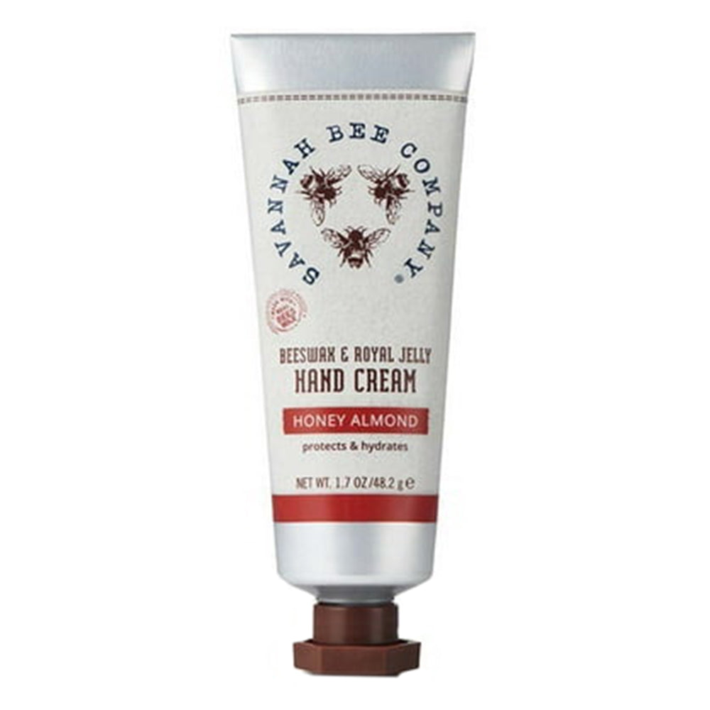 Savannah Bee Beeswax and Royal Jelly Hand Cream for Moisturizing and Protecting Hands 1.7Oz (48.2g)