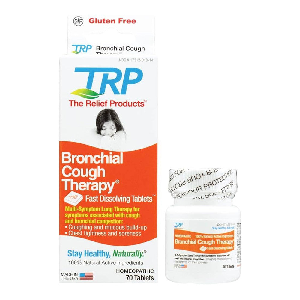 The Relief Products Bronchial Cough Therapy Fast Dissolving Tablets, 70 Ea