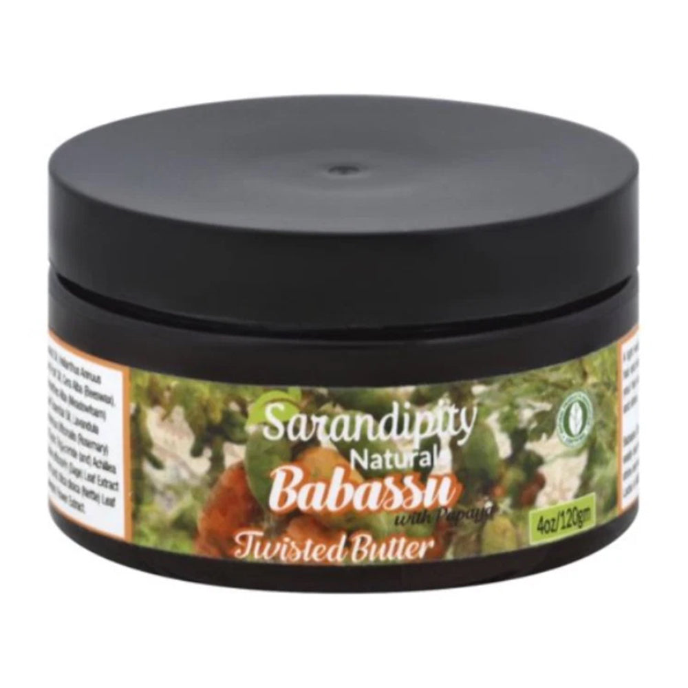 Sarandipity Naturals Babassu Twisted Butter Moisturizing Styling Cream 4Oz (120g)