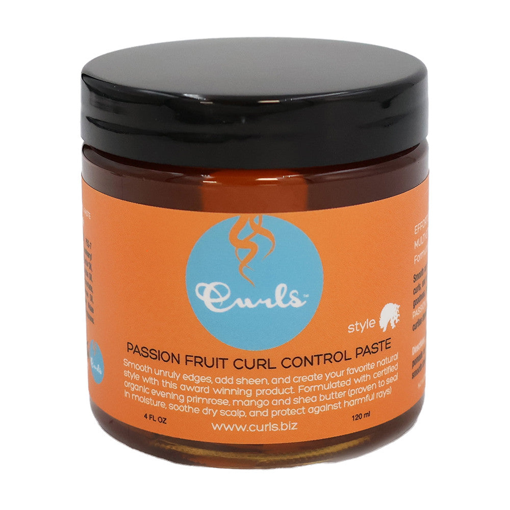 Curls Passion Fruit Curl Control Paste for Hair, 4 Oz