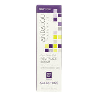 Andalou Naturals Fruit Stem Cell Revitalize Serum , 1.1 Oz