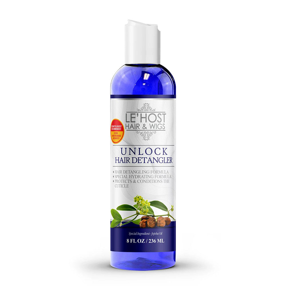 LeHost Hair and Wigs Unlock Hair Detangler Spray, 8 Oz