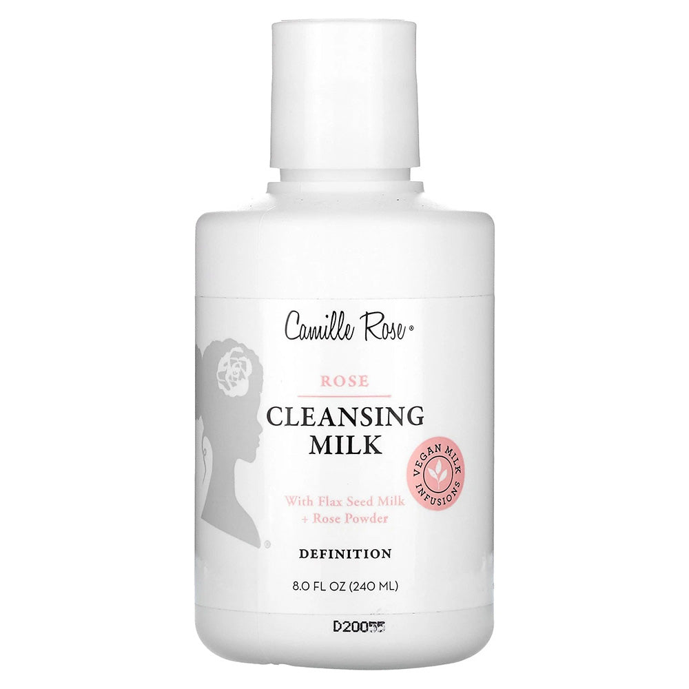 Camille Rose Gently Cleanses Moisturizes Softens Hair Cleanse Milk Rose 8Oz (240ml)