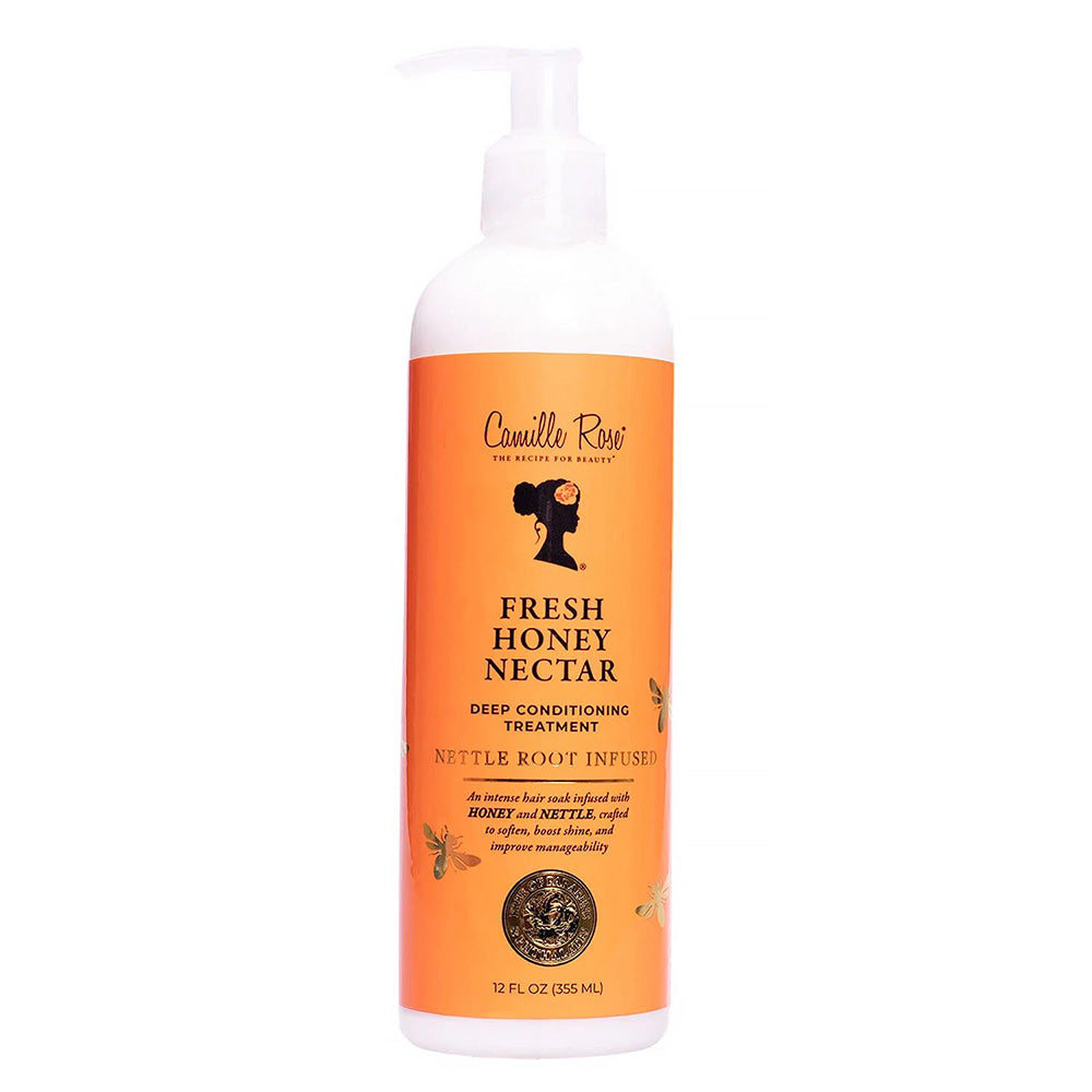 Camille Rose Deeply Conditions Softens Boosts Shine Honey Deep Hair Conditioner 12Oz (355ml)
