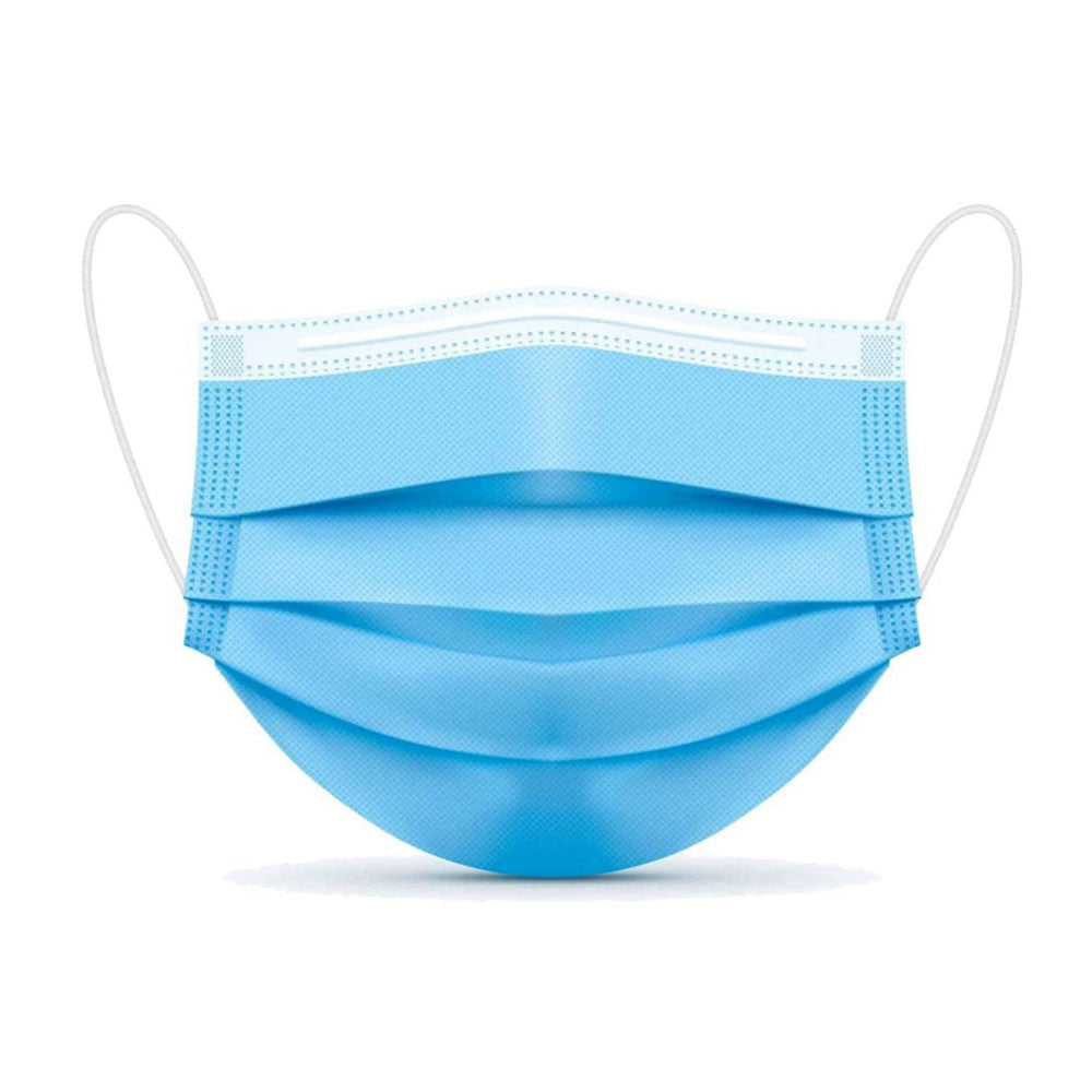 Genius Care 3 Ply Disposable Face Masks, 25 Ea