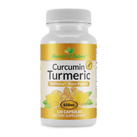Harvest of Nature Curcumin Turmeric 650 Mg Capsules, 120 Ea