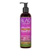 Blaq Luxury Sage and Lychee Repair and Strengthen Shampoo for All Hair Types, 12 Oz
