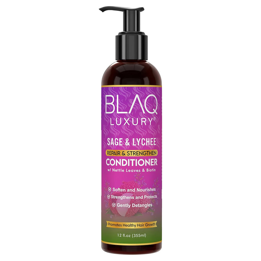 Blaq Luxury Sage and Lychee Nourishing Hair Conditioner 12Oz (355ml)