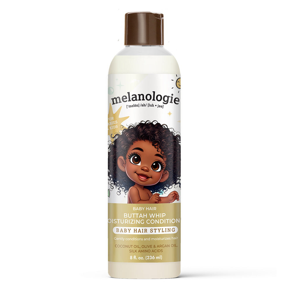 Melanologie Buttah Whip Nourishing and Moisturizing Hair Cream 8Oz (236ml)