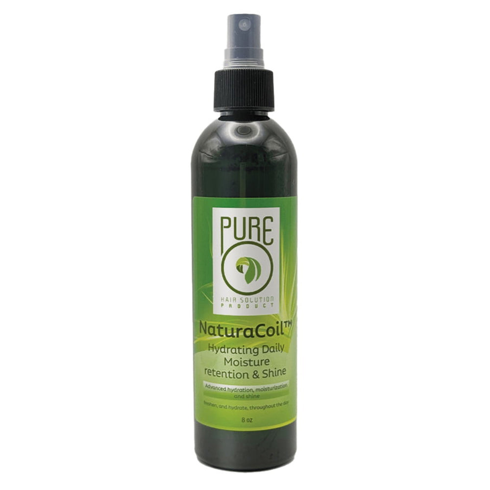 PureO NaturaCoil Daily Hydration Hair Spray 8Oz (236ml)