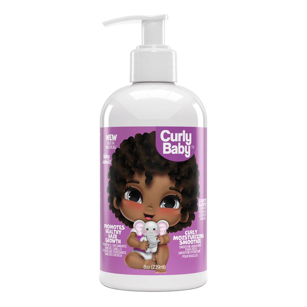 CurlyBaby Smoothie Baby Jamal Moisturizing Cream for Healthy Hair Growth 8Oz (239ml)