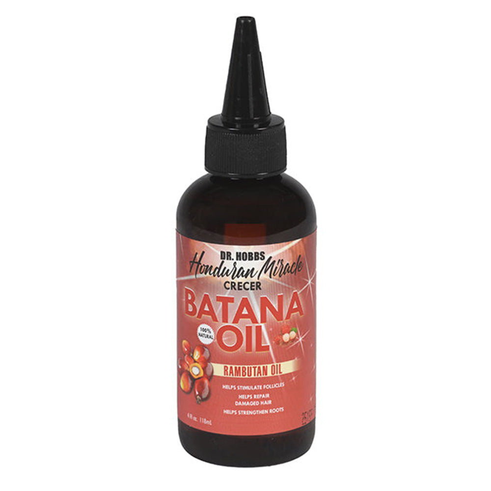 Dr. Hobbs Honduran Miracle Crecer Natural Batana Oil Rambutan Helps Repair Damaged Hair 4Oz (118ml)