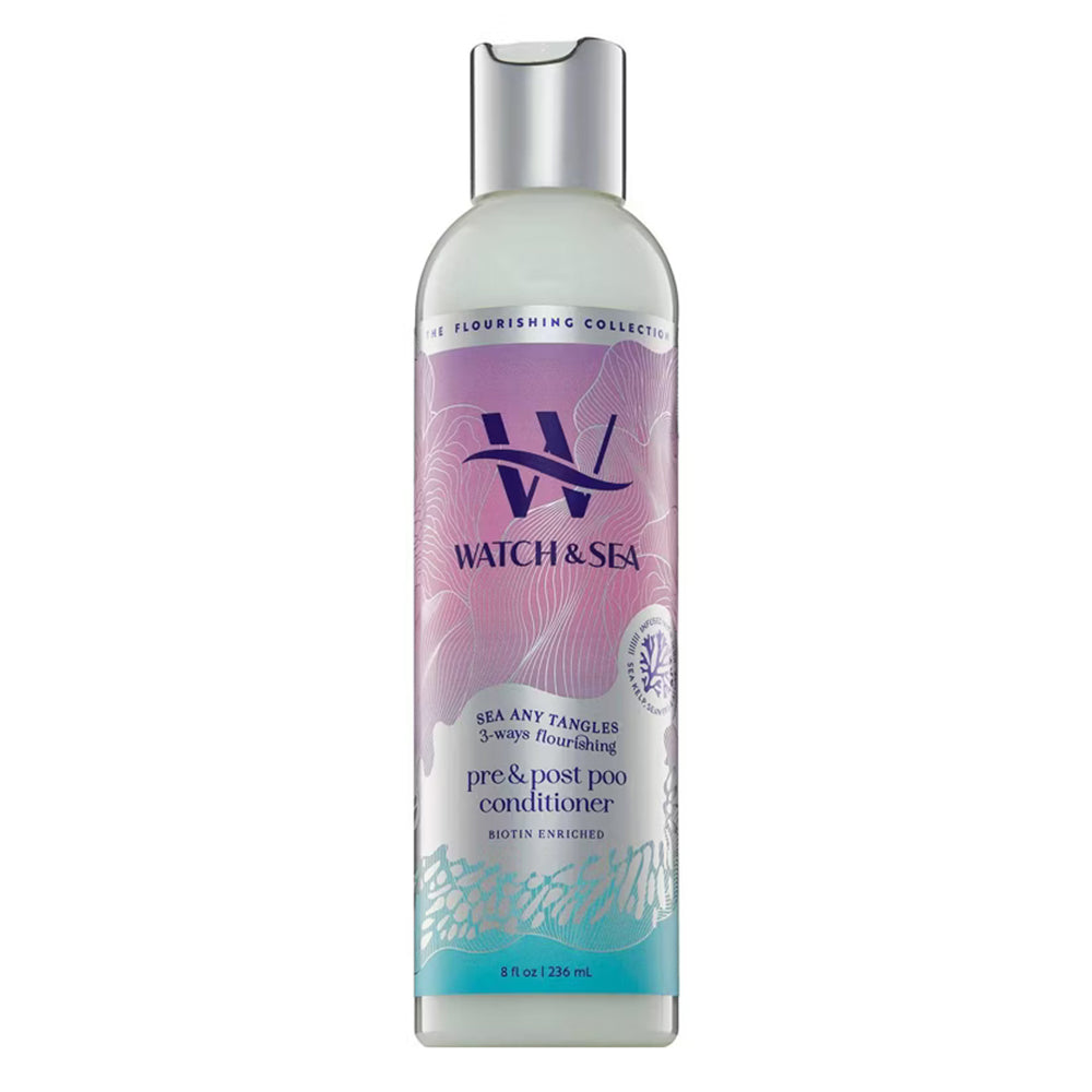 Watch & Sea Any Tangles Pre and Post Poo 3-Way Flourishing Hair Conditioner 8Oz (236ml)