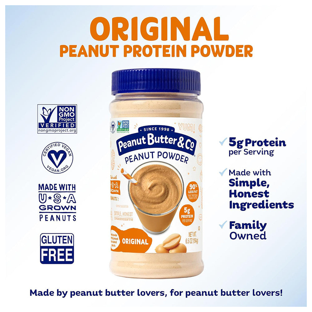 Peanut Butter & Co. Original Peanut Powder, 6.5 Oz