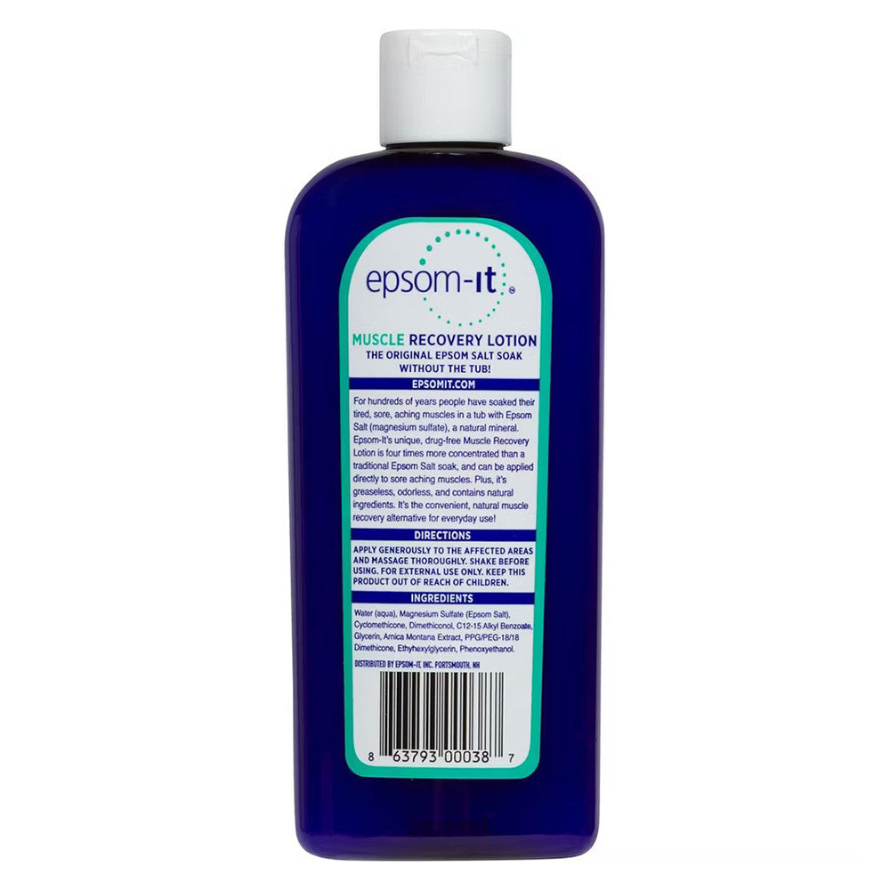 Epsom-It Muscle Recovery Lotion, 8 Oz