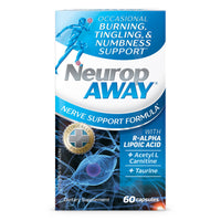 Neuropaway Nerve Support Formula for Occasional Burning, Tingling and Numbness Capsules, 60 Ea