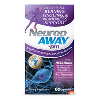 Neuropaway Pm Nighttime Nerve Capsules, 60 Ea