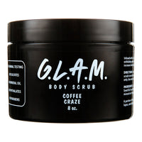 G.L.A.M. Body Scrubs Coffee Craze, 8 Oz