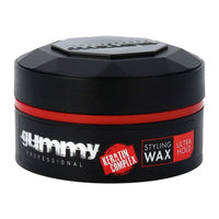 Gummy Professional Hair Styling Wax Matte Keratin Complex Maximum Hold Extreme Look, 5 Oz