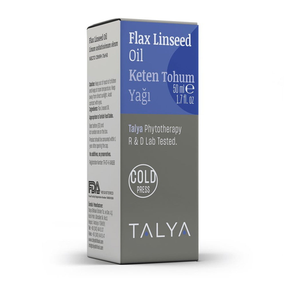 Talya Flax Linseed Oil, 1.7 Oz