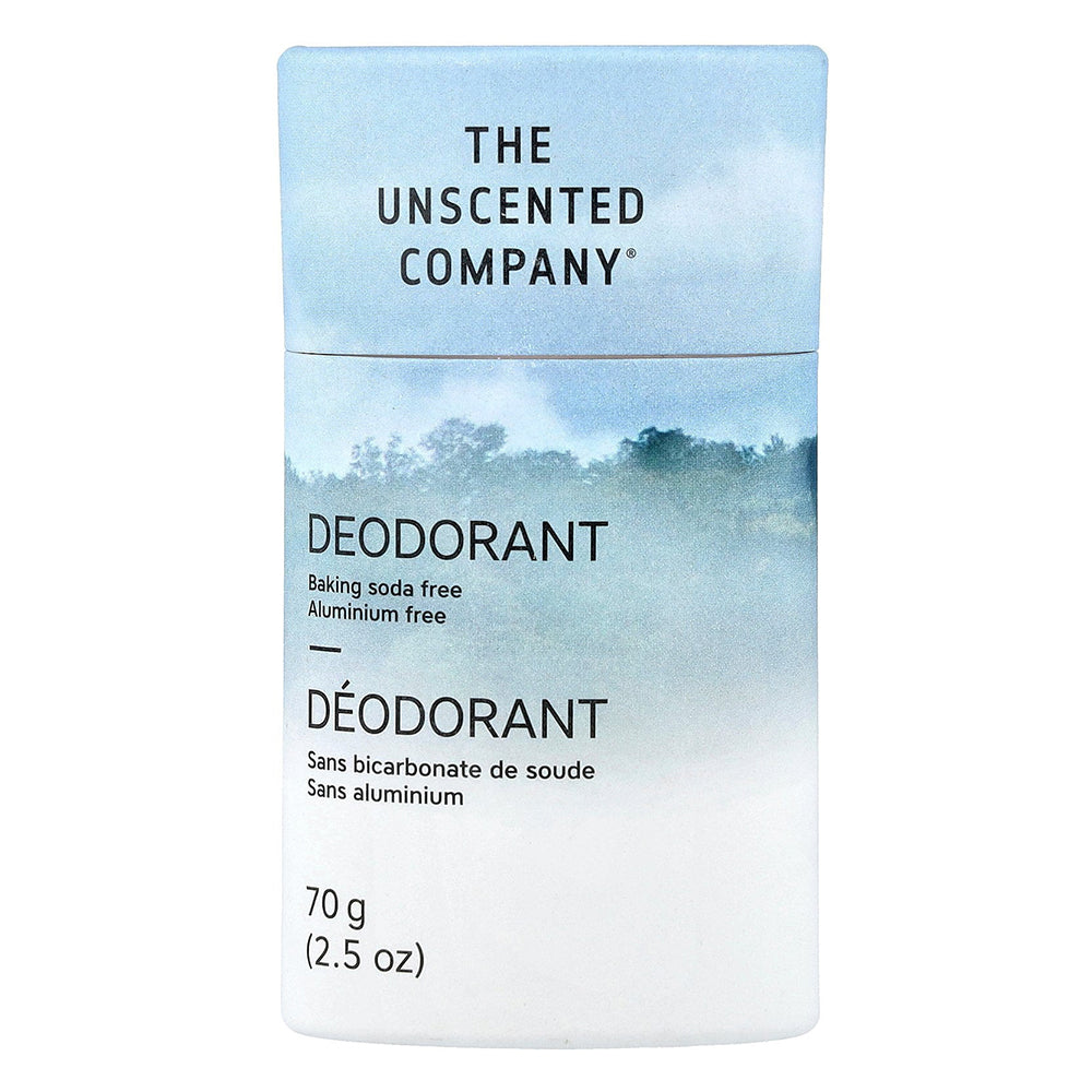 The Unscented Company Deodorant Aluminum and Baking Soda Free for Gentle Odor Control 2.5Oz (70g)