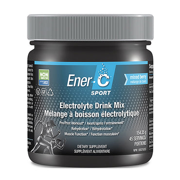 Ener C Sport Electrolyte Drink Mix, Mixed Berry, 154.43 Grms