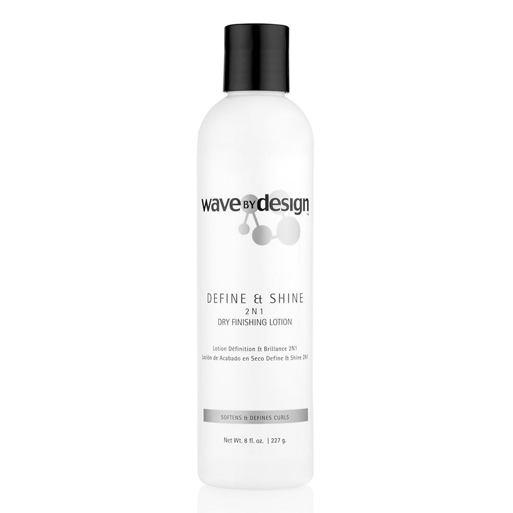 Design Essentials Define & Shine 2-N-1 Dry Finishing Hair Lotion 8Oz (227g)