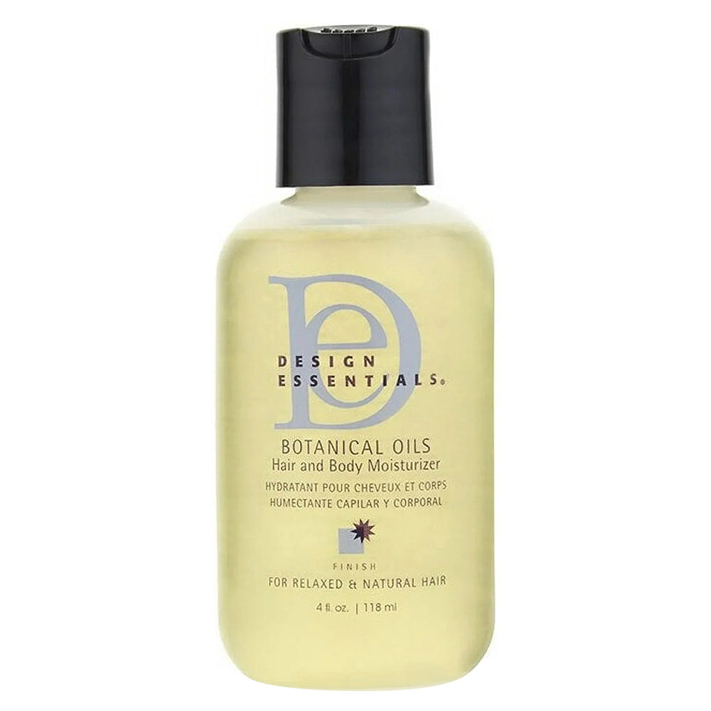 Design Essentials Botanical Oils Hair and Body Moisturizer for Relaxed and Natural Hair 4Oz (118ml)