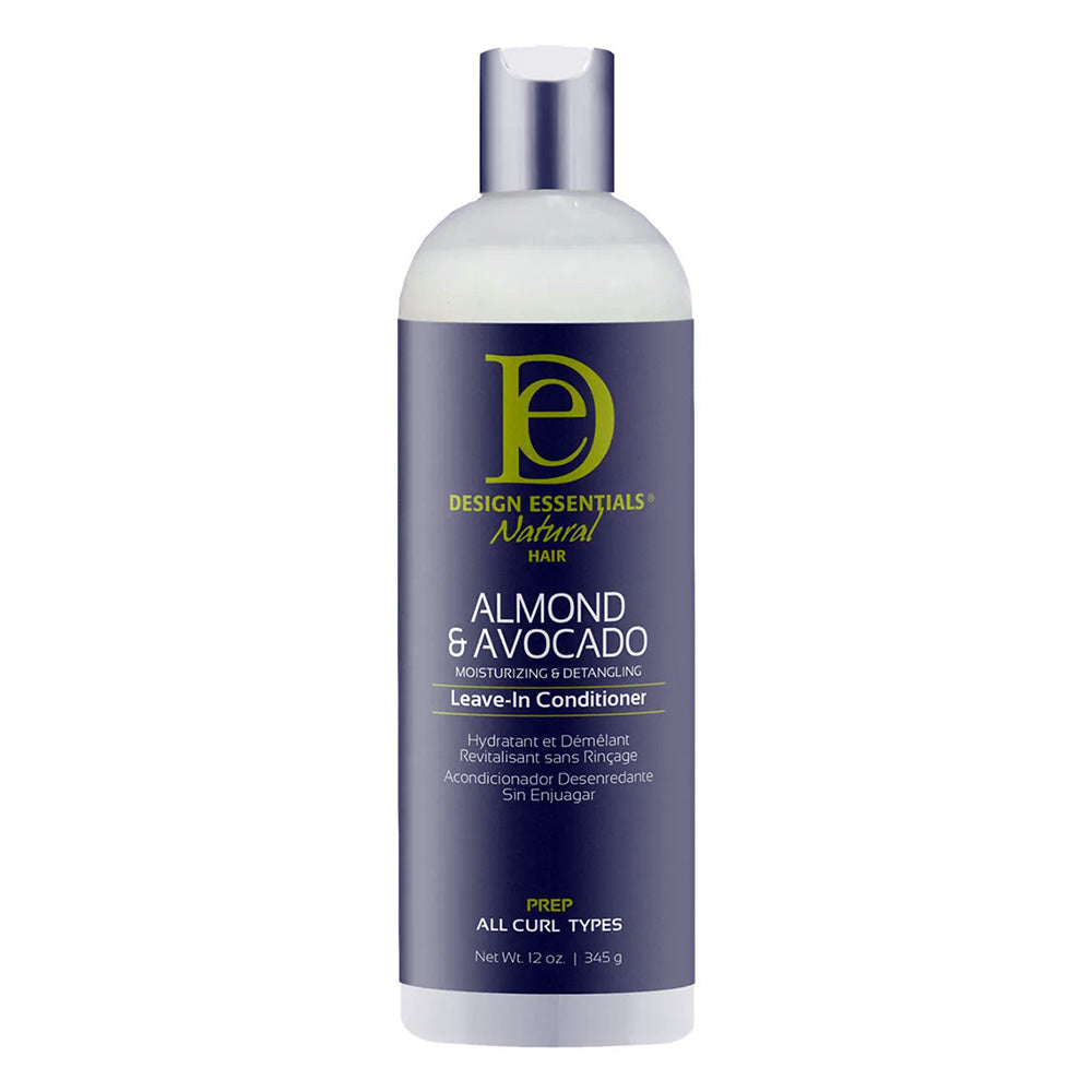 Design Essentials Almond Avocado Leave In Hair Conditioner 12Oz (345g)