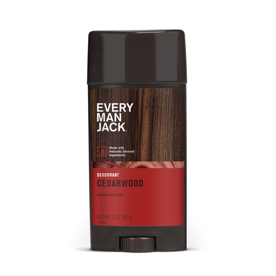 Every Man Jack Body Deodorant, Cedarwood, 3 Oz