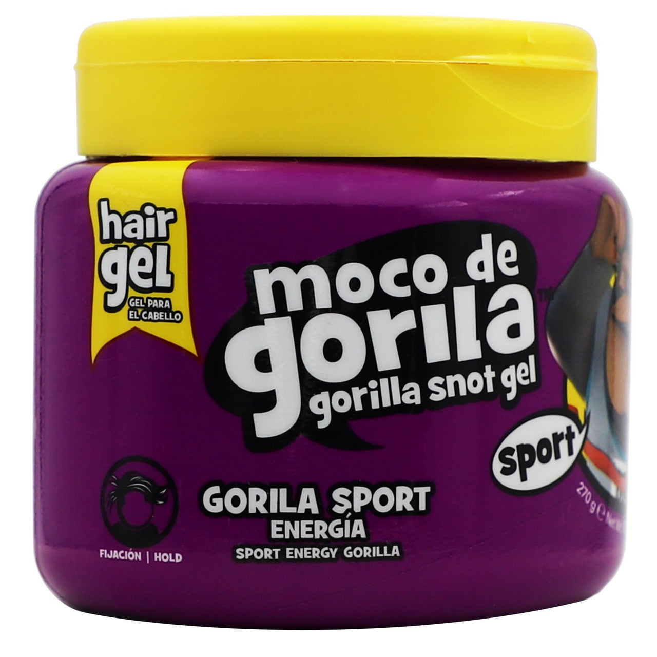 Moco De Gorila Snot Gel, Sport Hair Gel Jar, 9.52 Oz