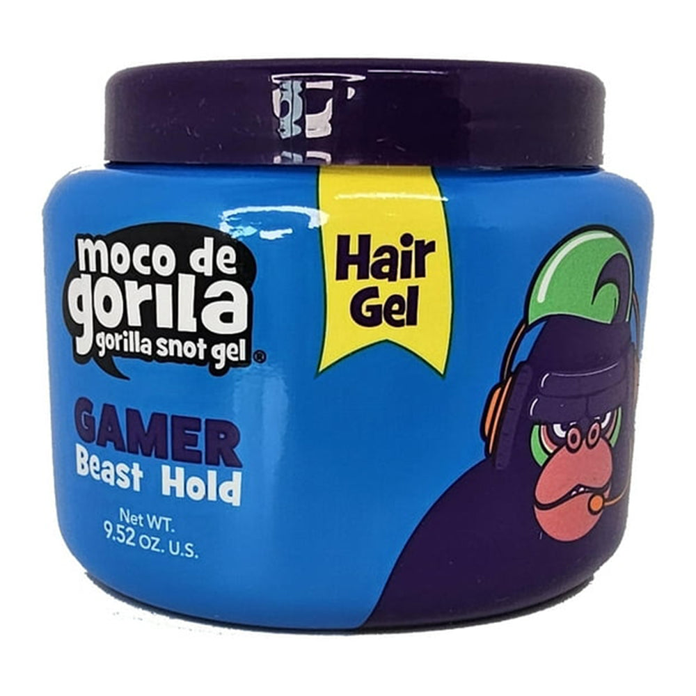 Moco De Gorila Snot Hair Gel Gamer Unisex Blue for Beast Hold 9.52Oz (270g)