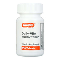 Rugby Daily Vite Multivitamin Vitamin Supplement, 100 Ea