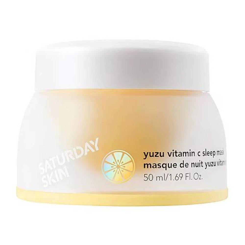 Saturday Skin Yuzu Vitamin C Sleep Mask for Skin 1.69Oz (50ml)